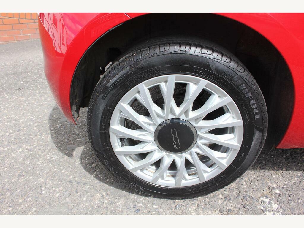 Fiat 500 1.2 Lounge Euro 6 S S DK68GLF Red #5