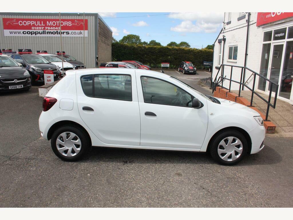 Dacia Sandero 1.0 Sce Ambiance Euro 6 PN18NFH White #5