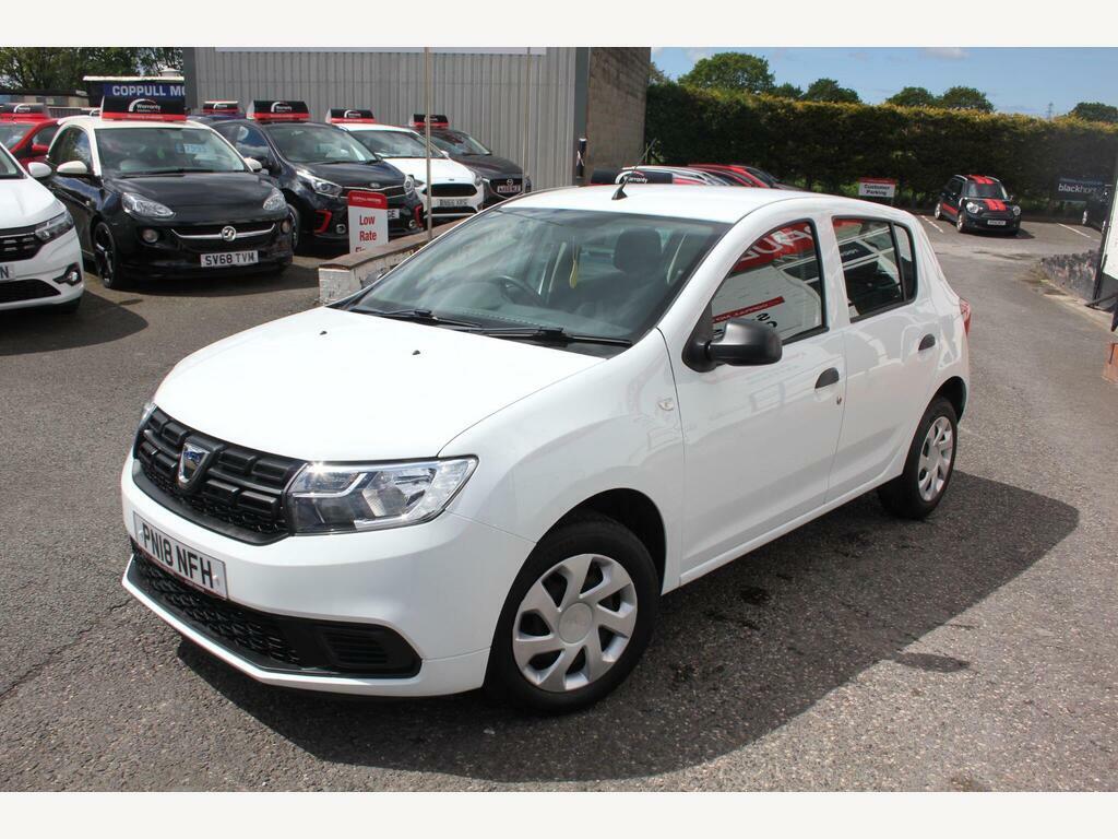 Dacia Sandero 1.0 Sce Ambiance Euro 6 PN18NFH White #2