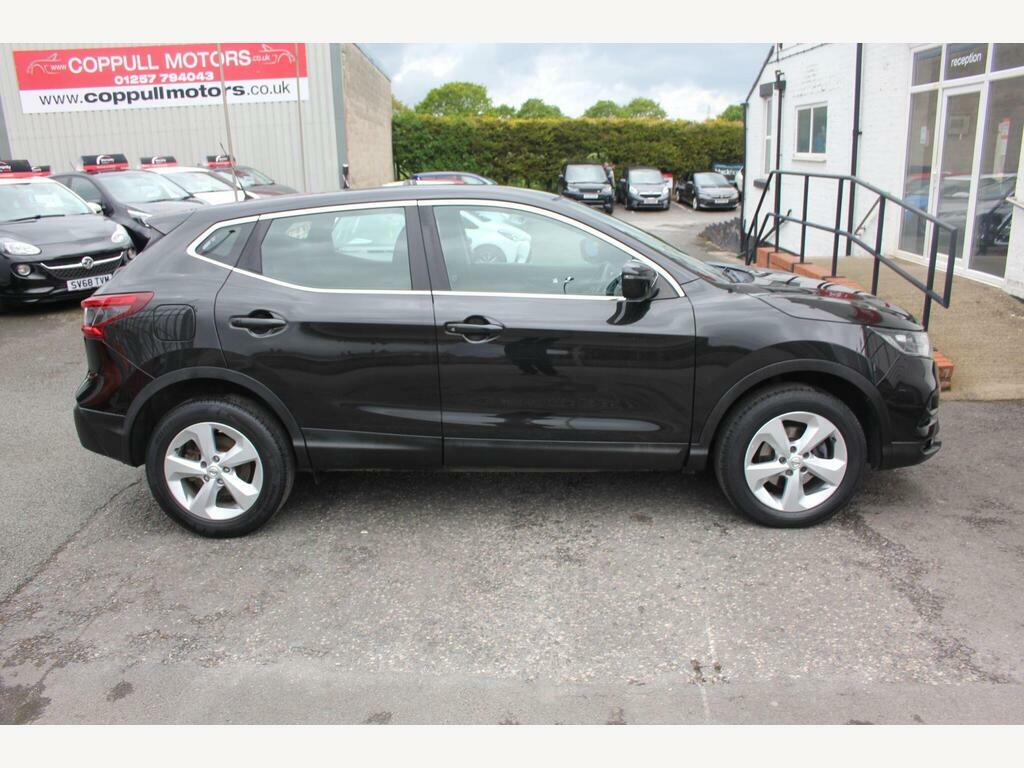 Nissan Qashqai 1.5 Dci Acenta Euro 6 S S YE67TLX Black #4