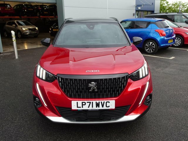 Peugeot 2008 1.2 Puretech Gt Euro 6 S S LP71WVC Red #4