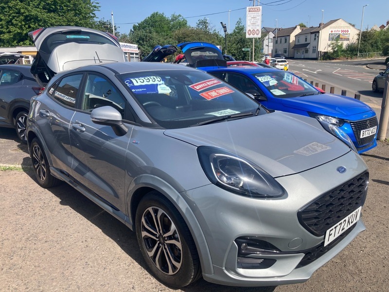 Ford Puma 1.0T Ecoboost Mhev St-line Silver