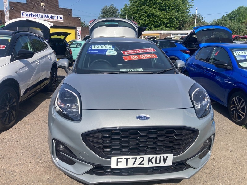 Ford Puma 1.0T Ecoboost Mhev St-line FT72KUV Silver #2