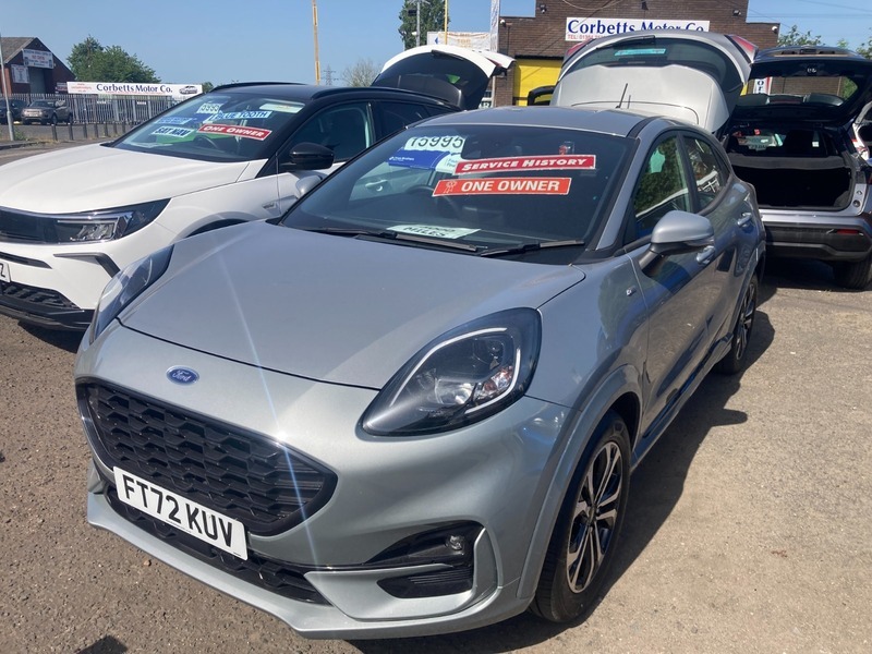 Ford Puma 1.0T Ecoboost Mhev St-line FT72KUV Silver #3