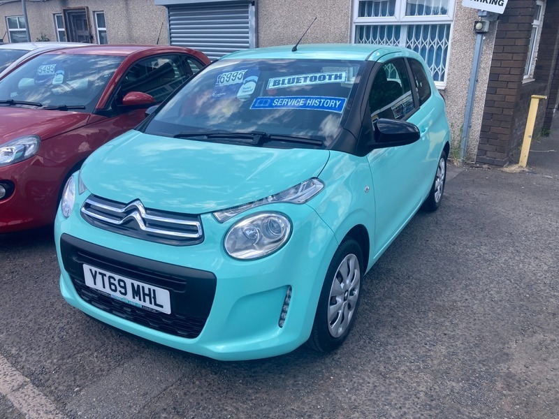Citroen C1 1.0 Vti Feel Hatchback YT69MHL Green #3