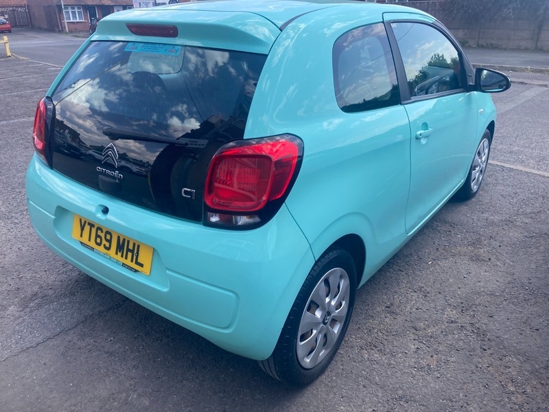 Citroen C1 1.0 Vti Feel Hatchback YT69MHL Green #6