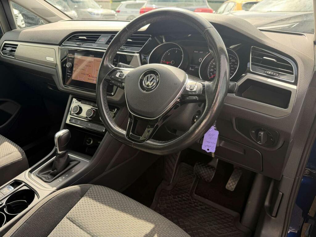 Volkswagen Touran Mpv 1.6 Tdi Se Family Dsg Euro 6 Ss 20181 Blue #3