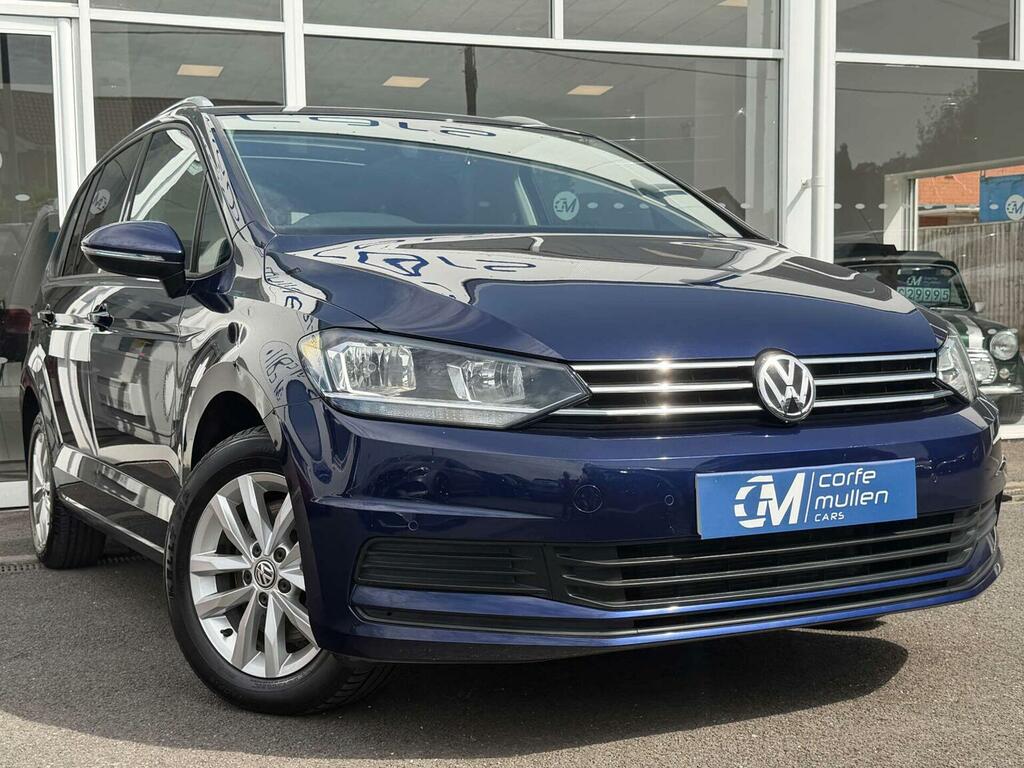 Volkswagen Touran Mpv 1.6 Tdi Se Family Dsg Euro 6 Ss 20181 Blue