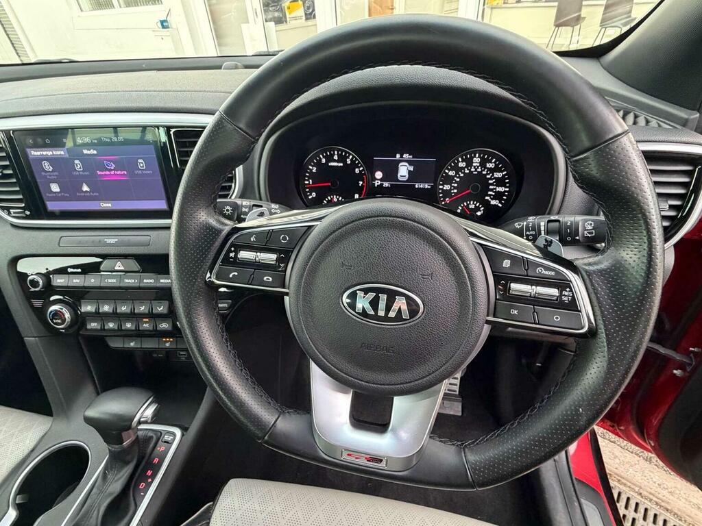 Kia Sportage Suv 1.6 T-gdi Gt-line Dct Awd Euro 6 Ss 20 SL20XUO Red #3