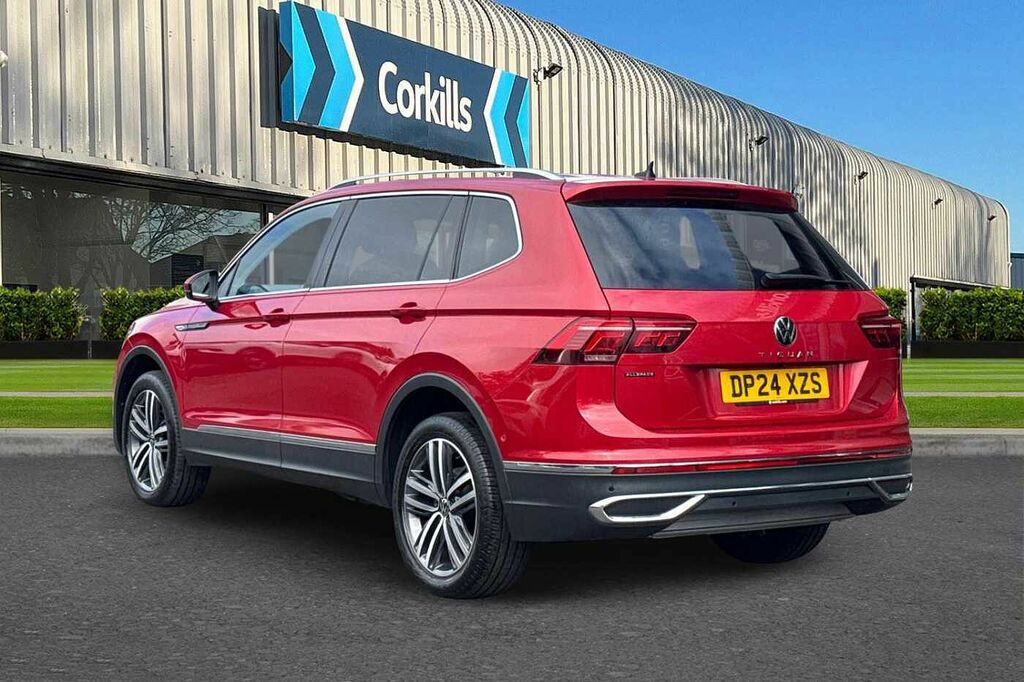 Volkswagen Tiguan Allspace 1.5 Tsi Elegance Dsg DP24XZS Red #3