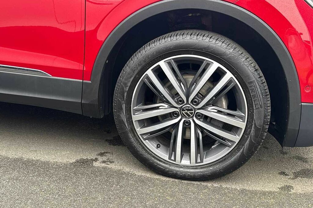 Volkswagen Tiguan Allspace 1.5 Tsi Elegance Dsg DP24XZS Red #5