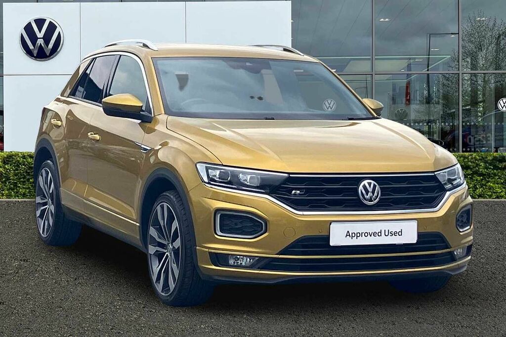 Volkswagen T-Roc 1.5 Tsi Evo R-line Dsg Yellow
