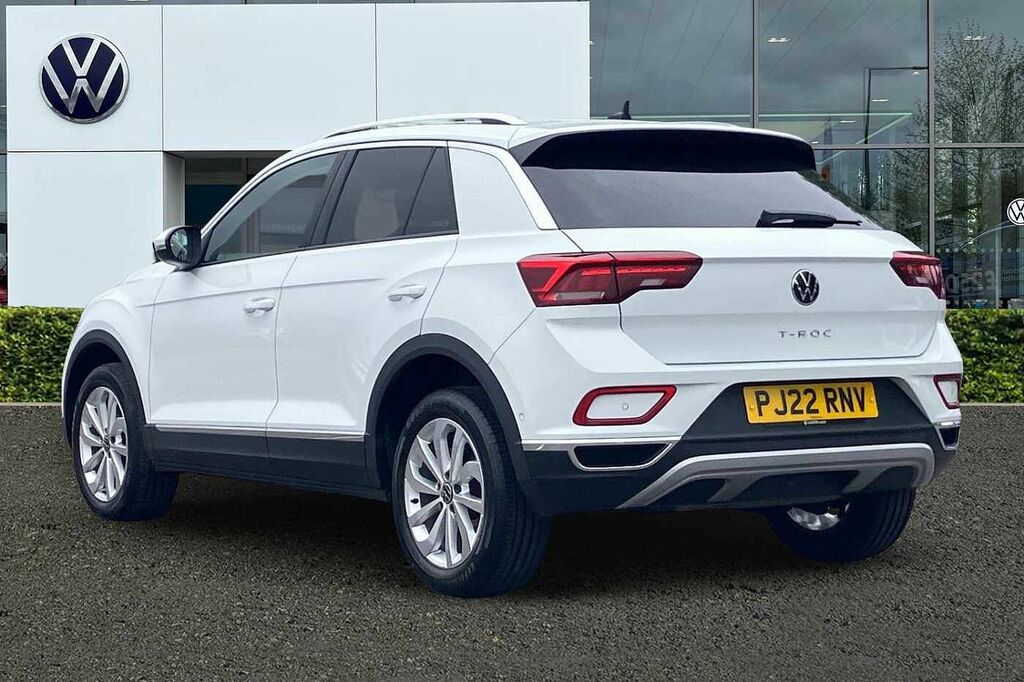 Volkswagen T-Roc 1.5 Tsi Style PJ22RNV White #3