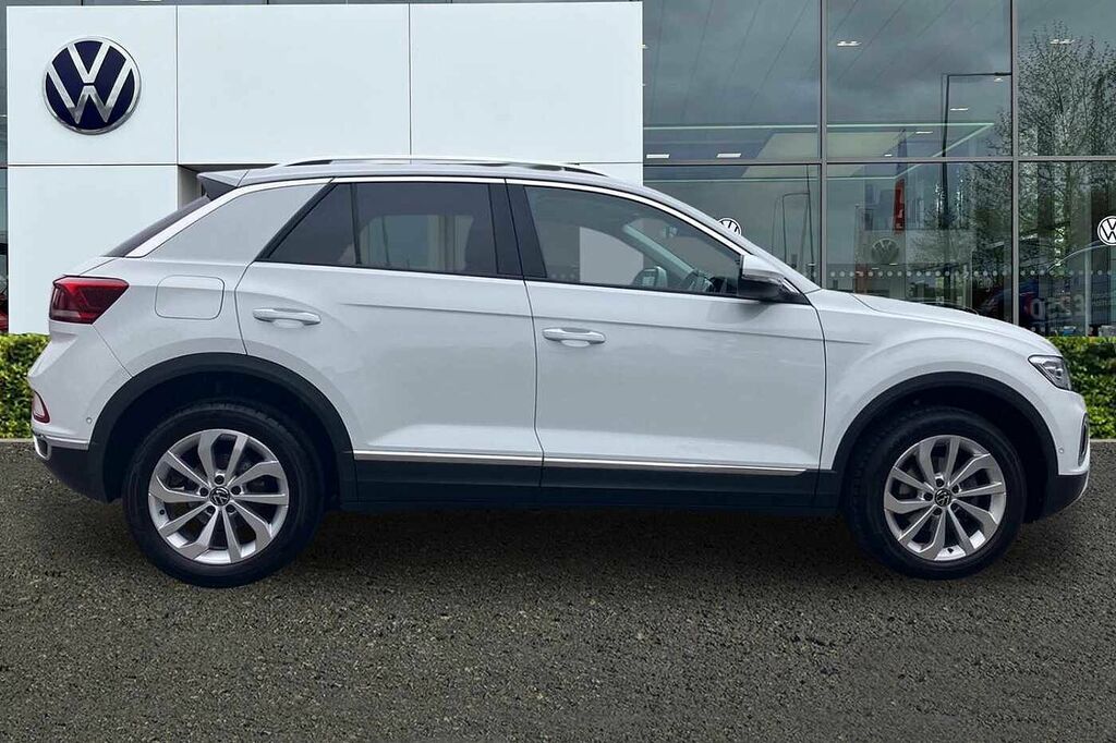 Volkswagen T-Roc 1.5 Tsi Style PJ22RNV White #4