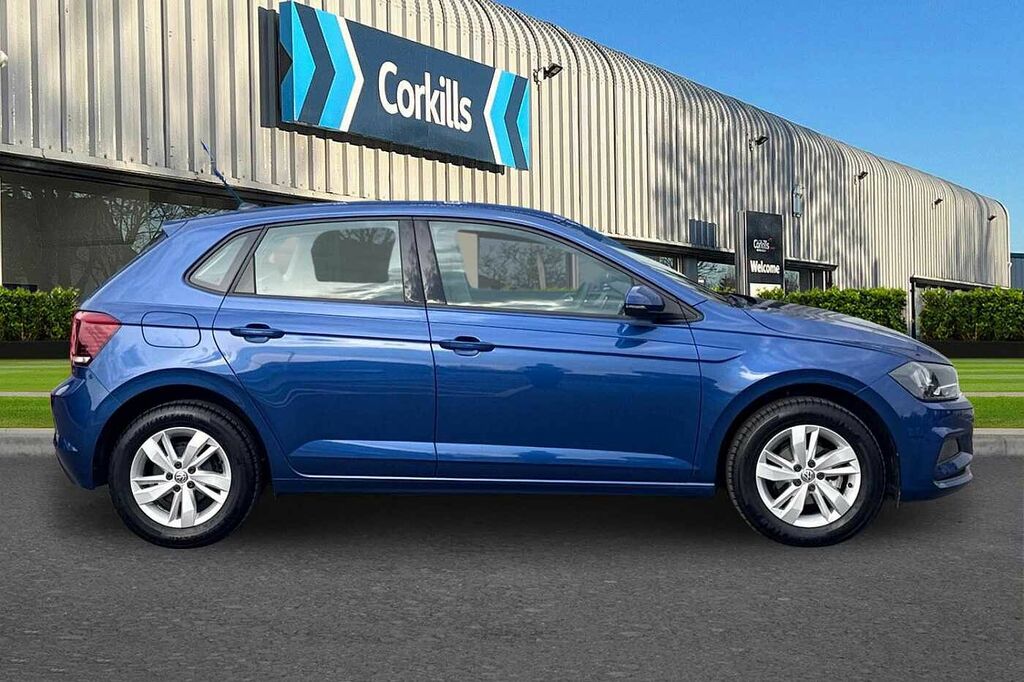 Volkswagen Polo 1.0 Tsi 95 Se Tech Edition Dsg Blue #4