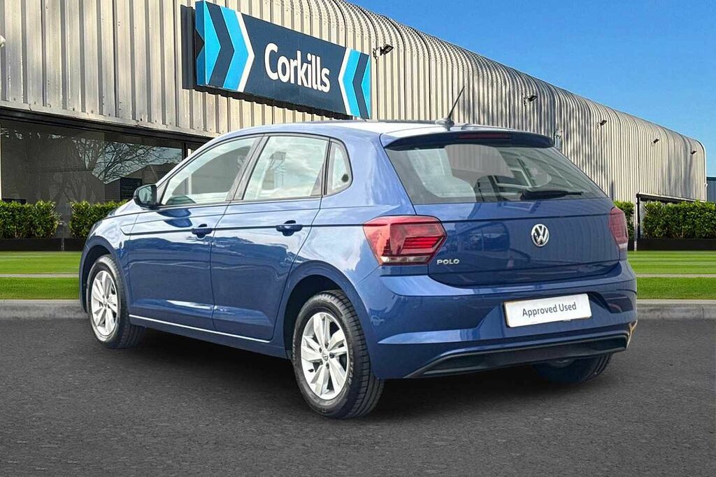 Volkswagen Polo 1.0 Tsi 95 Se Tech Edition Dsg Blue #3