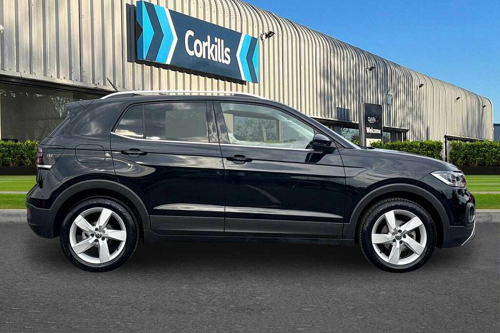 Volkswagen T-Cross 1.5 Tsi Evo Sel Dsg VK23EEW Black #4