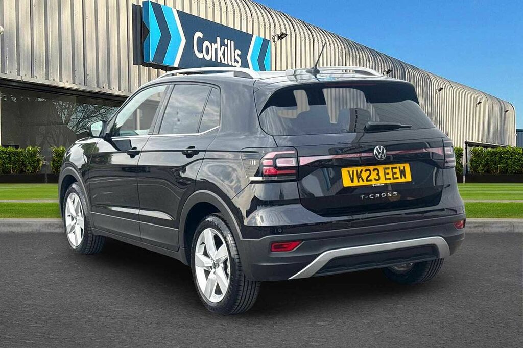 Volkswagen T-Cross 1.5 Tsi Evo Sel Dsg VK23EEW Black #3