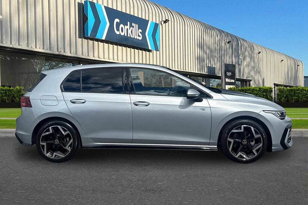 Volkswagen Golf 1.5 Etsi 150 R-line Dsg GJ75FFG Silver #4