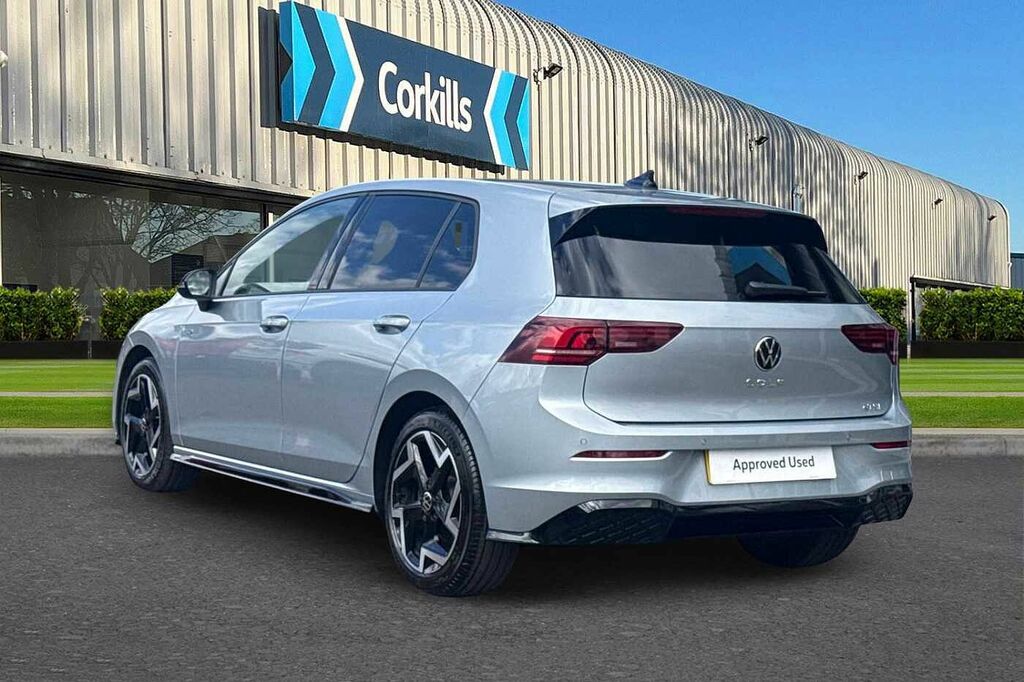 Volkswagen Golf 1.5 Etsi 150 R-line Dsg GJ75FFG Silver #3