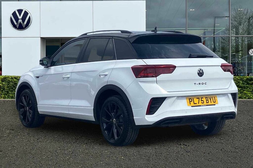 Volkswagen T-Roc 1.5 Tsi Black Edition Plus PL75BYU White #3