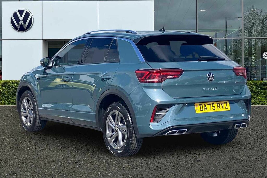 Volkswagen T-Roc 2.0 Tdi 150 Evo R-line Dsg DA75RVZ Blue #3