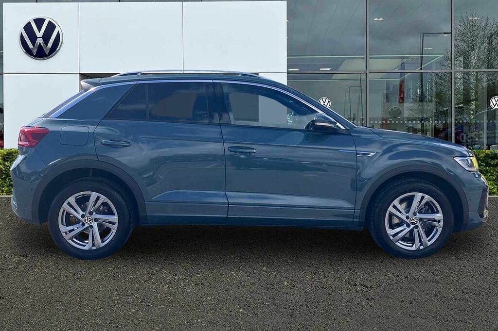 Volkswagen T-Roc 2.0 Tdi 150 Evo R-line Dsg DA75RVZ Blue #4
