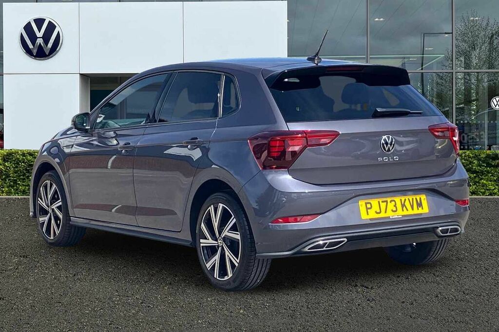 Volkswagen Polo 1.0 Tsi R-line PJ73KVM Grey #3