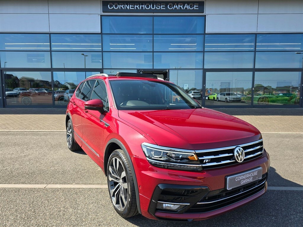 Volkswagen Tiguan Allspace 2.0 Tdi R-line Tech Dsg 4Motion Euro 6 Ss Red