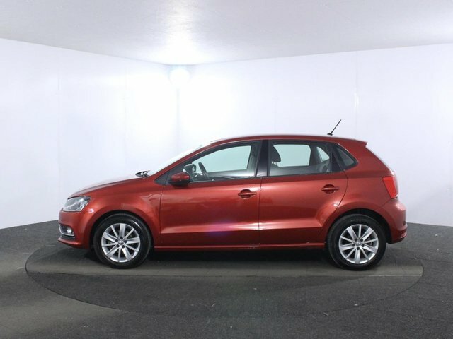 Volkswagen Polo 1.2 Tsi Bluemotion Tech Se Hatchback Ma WR65LXL Red #4