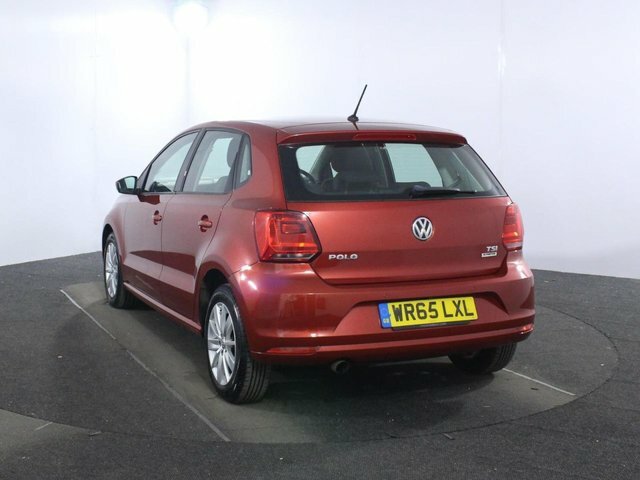 Volkswagen Polo 1.2 Tsi Bluemotion Tech Se Hatchback Ma WR65LXL Red #5