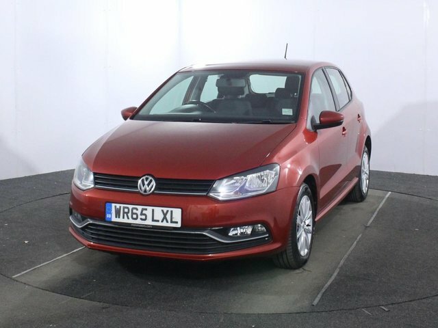 Volkswagen Polo 1.2 Tsi Bluemotion Tech Se Hatchback Ma WR65LXL Red #3