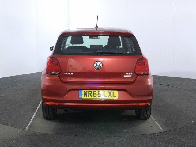 Volkswagen Polo 1.2 Tsi Bluemotion Tech Se Hatchback Ma WR65LXL Red #6