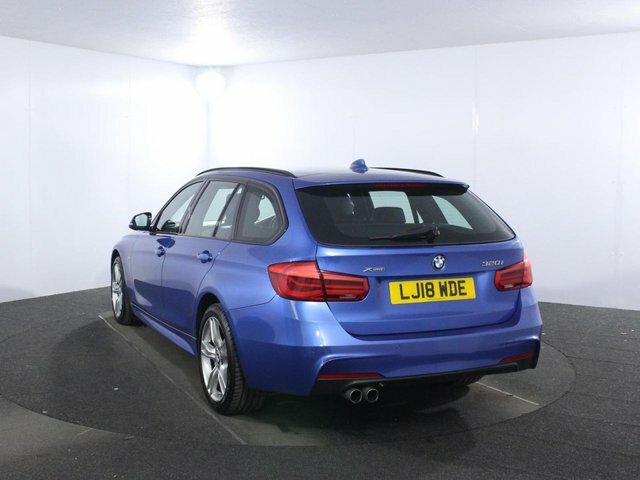 BMW 3 Series 2.0 320I M Sport Touring Xdrive Eu LJ18WDE Blue #5