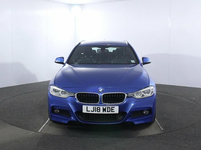 BMW 3 Series 2.0 320I M Sport Touring Xdrive Eu LJ18WDE Blue #2