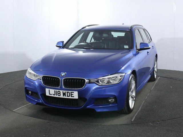 BMW 3 Series 2.0 320I M Sport Touring Xdrive Eu LJ18WDE Blue #3