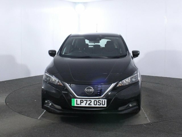 Nissan Leaf 39Kwh Acenta Hatchback 150 Ps LP72OSU Black #2