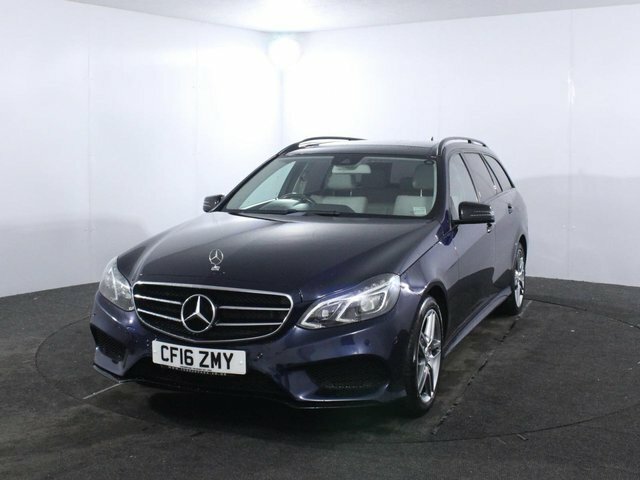 Mercedes-Benz E Class 2.1 E220 Bluetec Amg Night Edition Premium Estat CF16ZMY Blue #3