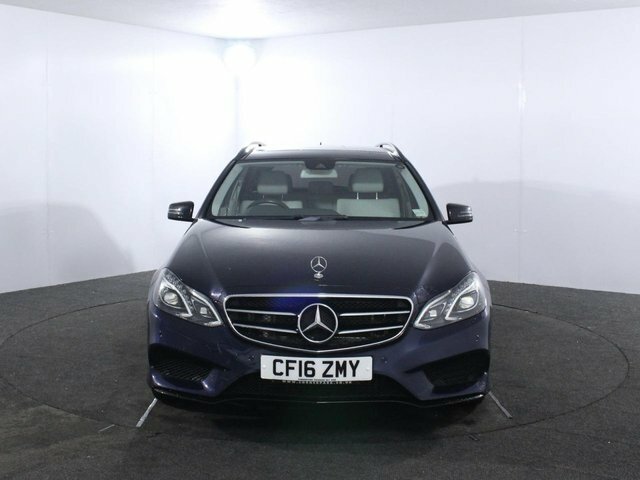 Mercedes-Benz E Class 2.1 E220 Bluetec Amg Night Edition Premium Estat CF16ZMY Blue #2