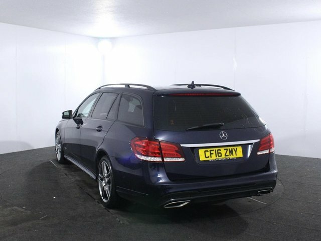 Mercedes-Benz E Class 2.1 E220 Bluetec Amg Night Edition Premium Estat CF16ZMY Blue #5