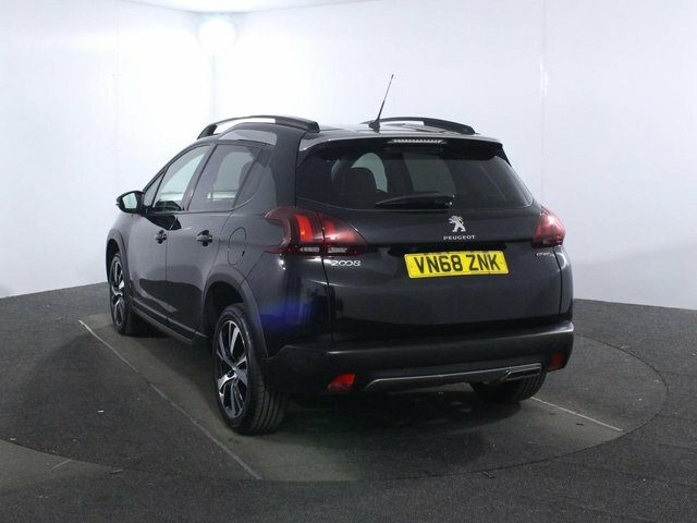 Peugeot 2008 1.2 Puretech Gpf Gt Line Suv Eur VN68ZNK Black #5