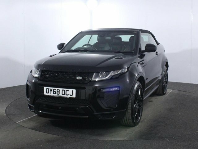 Land Rover Range Rover Evoque 2.0 Td4 Hse Dynamic Convertible 4W OY68OCJ Black #3