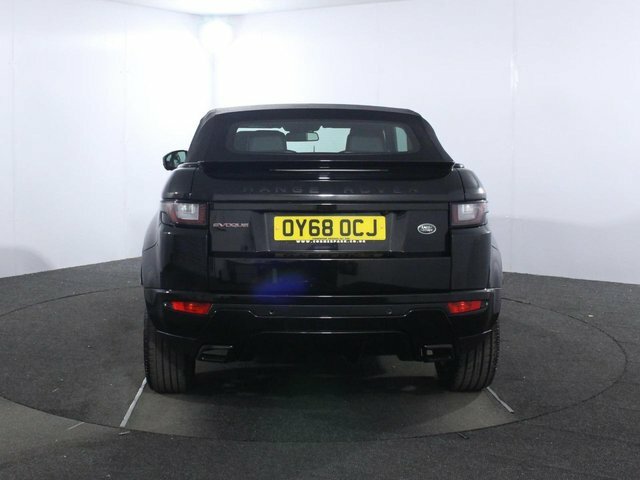 Land Rover Range Rover Evoque 2.0 Td4 Hse Dynamic Convertible 4W OY68OCJ Black #6