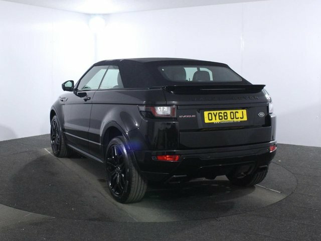 Land Rover Range Rover Evoque 2.0 Td4 Hse Dynamic Convertible 4W OY68OCJ Black #5