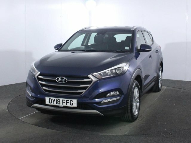 Hyundai Tucson 1.6 Gdi Blue Drive Se Nav Suv Eu DY18FFG Blue #3