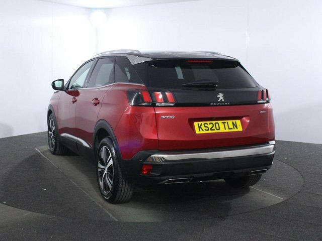 Peugeot 3008 1.5 Bluehdi Gt Line Suv Eat Euro 6 Ss KS20TLN Red #5