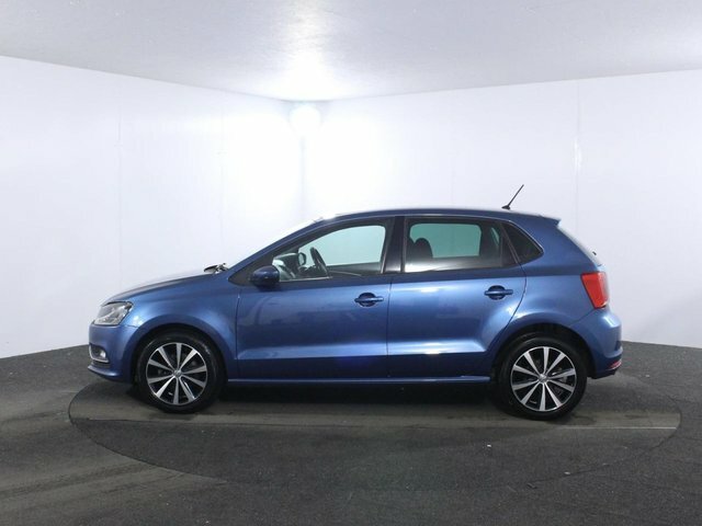 Volkswagen Polo 1.2 Tsi Bluemotion Tech Match Edition Hatchback AV17HHF Blue #4