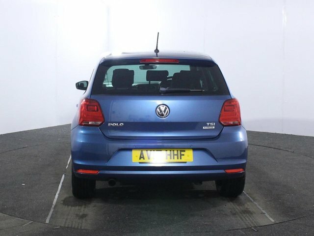 Volkswagen Polo 1.2 Tsi Bluemotion Tech Match Edition Hatchback AV17HHF Blue #6