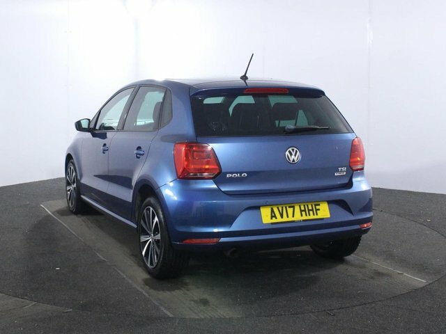 Volkswagen Polo 1.2 Tsi Bluemotion Tech Match Edition Hatchback AV17HHF Blue #5