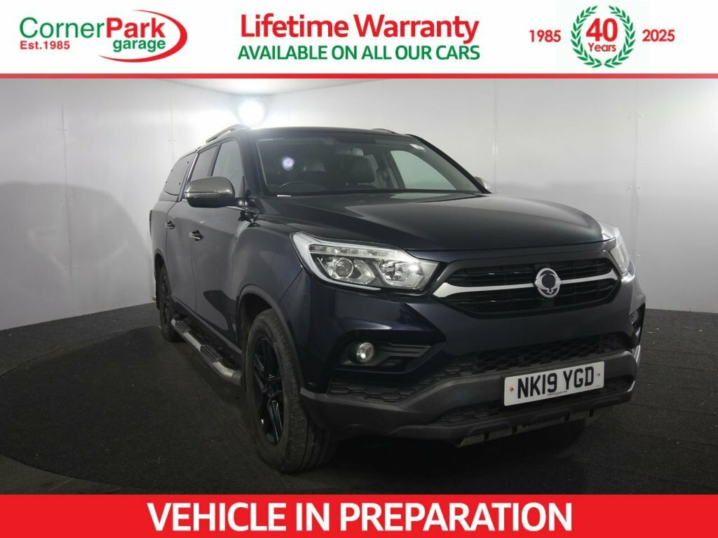 SsangYong Musso 2.2D Saracen Pickup Double Cab 4Wd Blue